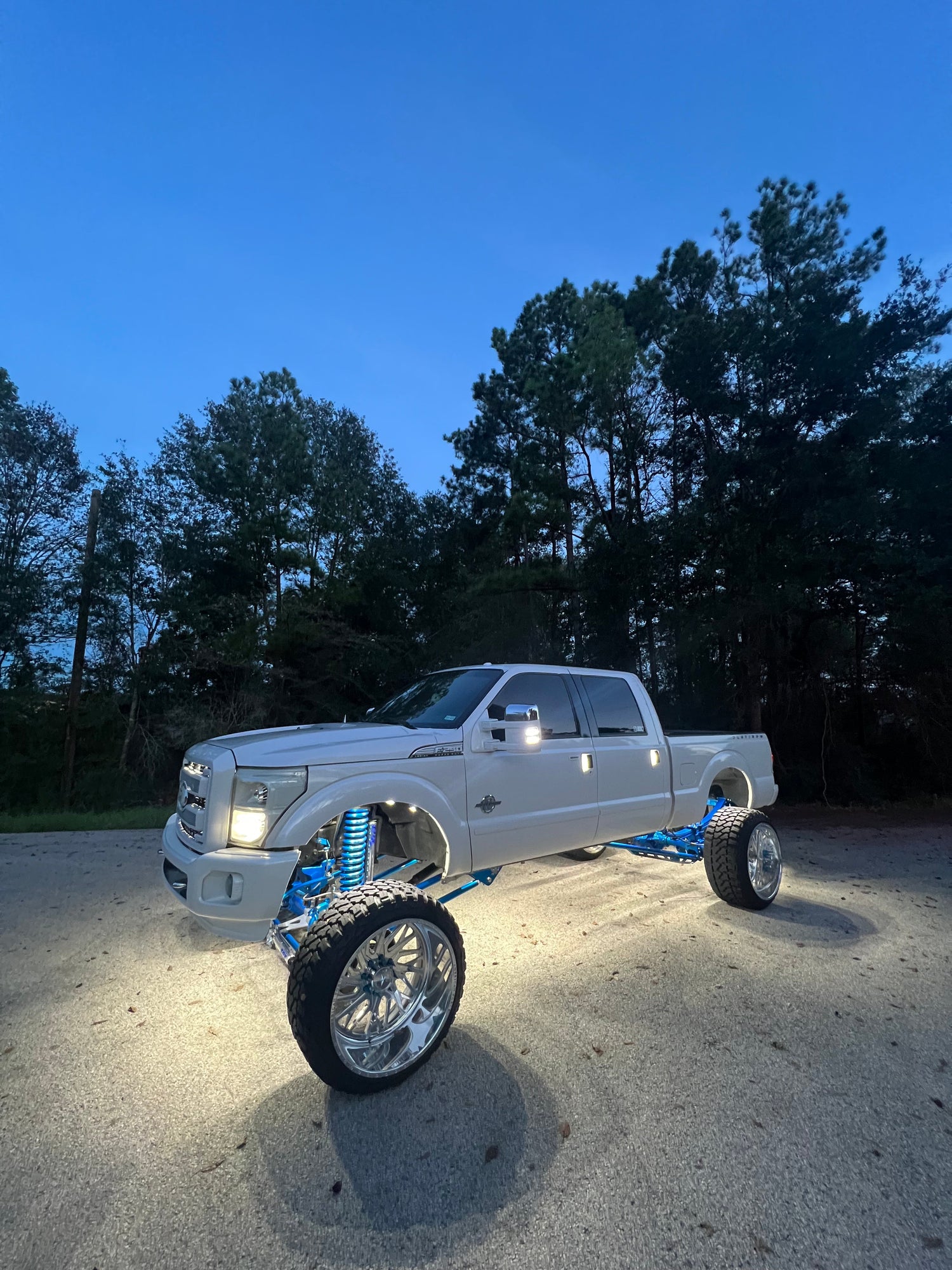 White/ Amber Switchback Rock Lights