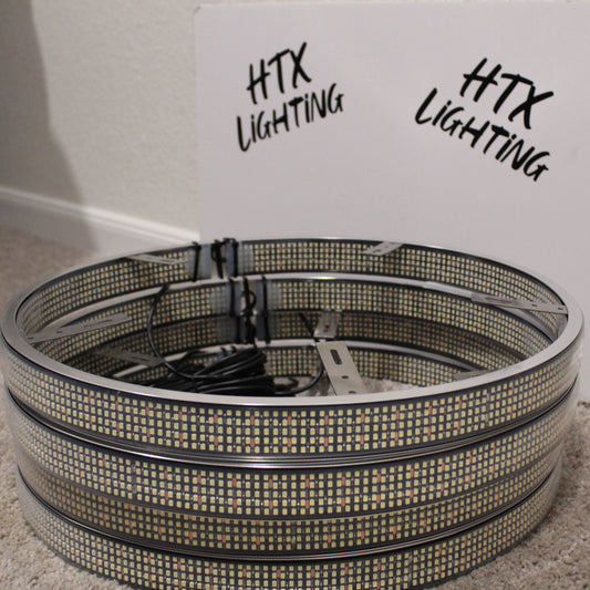 10 Row Wheel Light Kit - HTX Lighting
